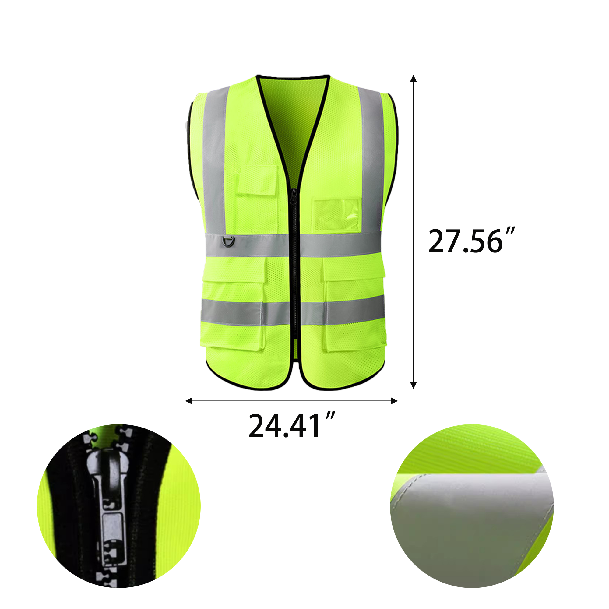 High-Visibility Safety Vest MOQ 50 2