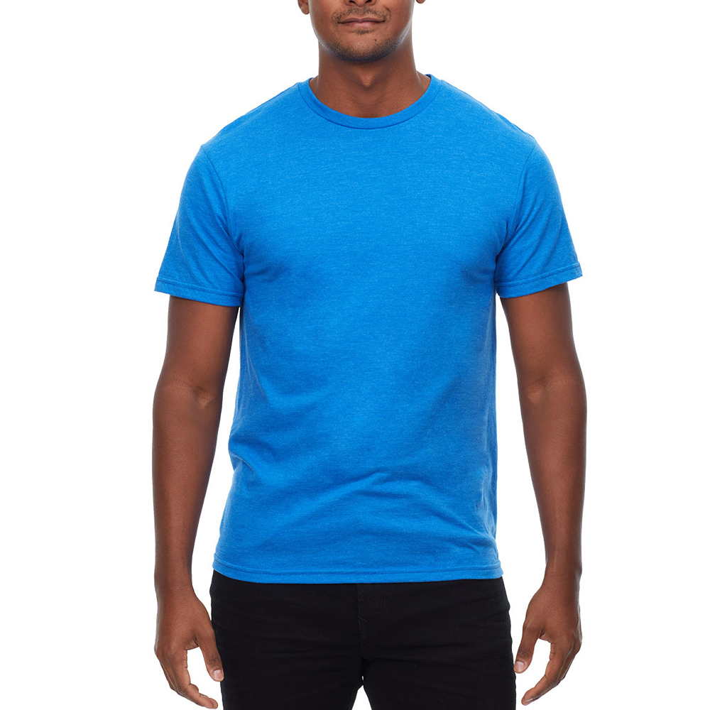 4.5 oz 60% Ringspun Cotton, 40% Recycled Polyester 22