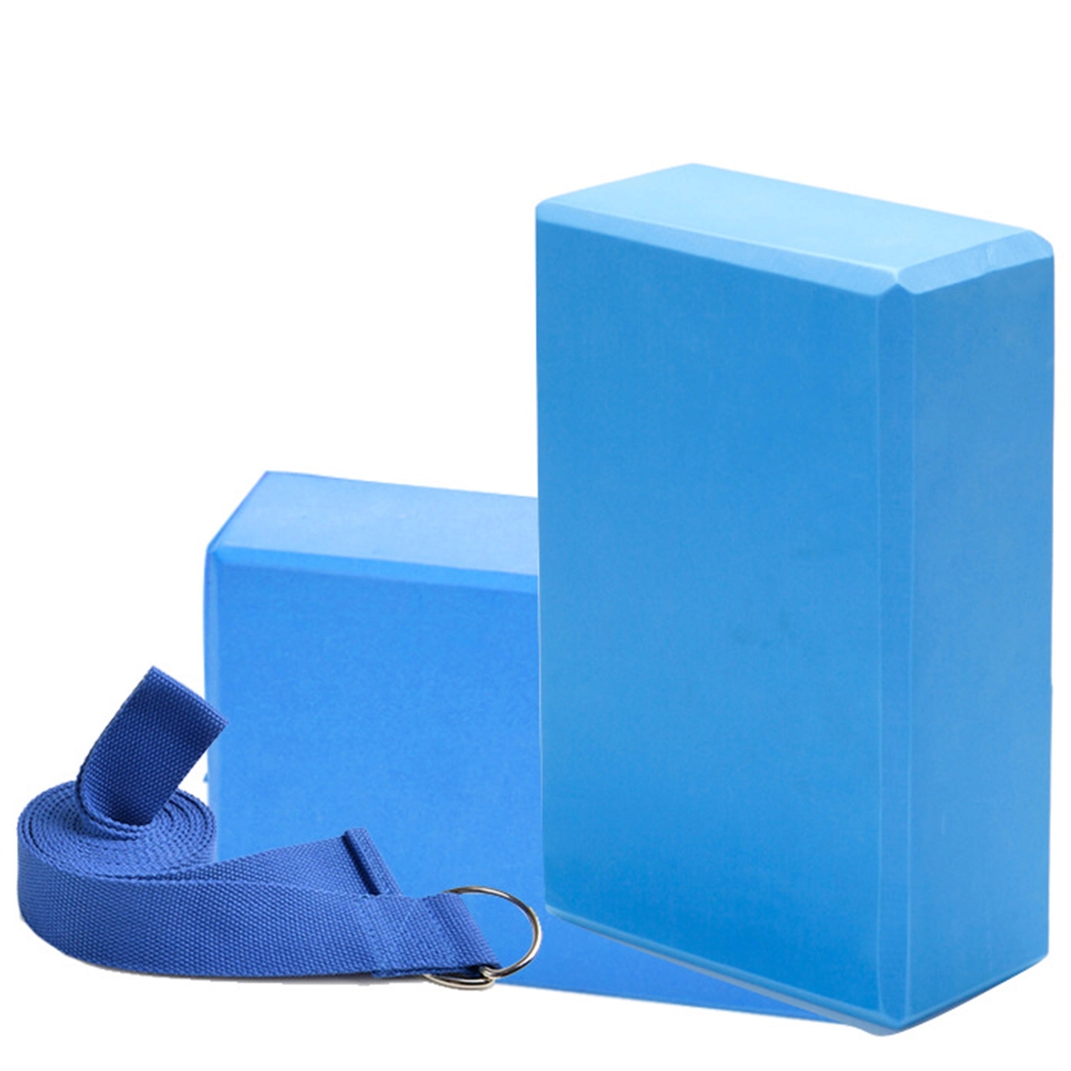 2 Yoga Bricks W/ Belt 13