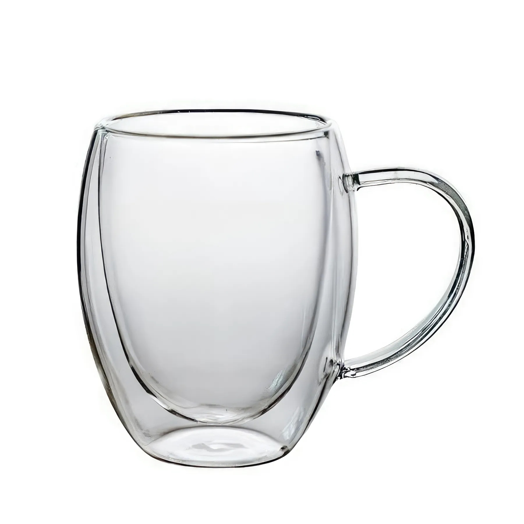 10 OZ Glass Tea Coffee Mug Office Drink Cup 1