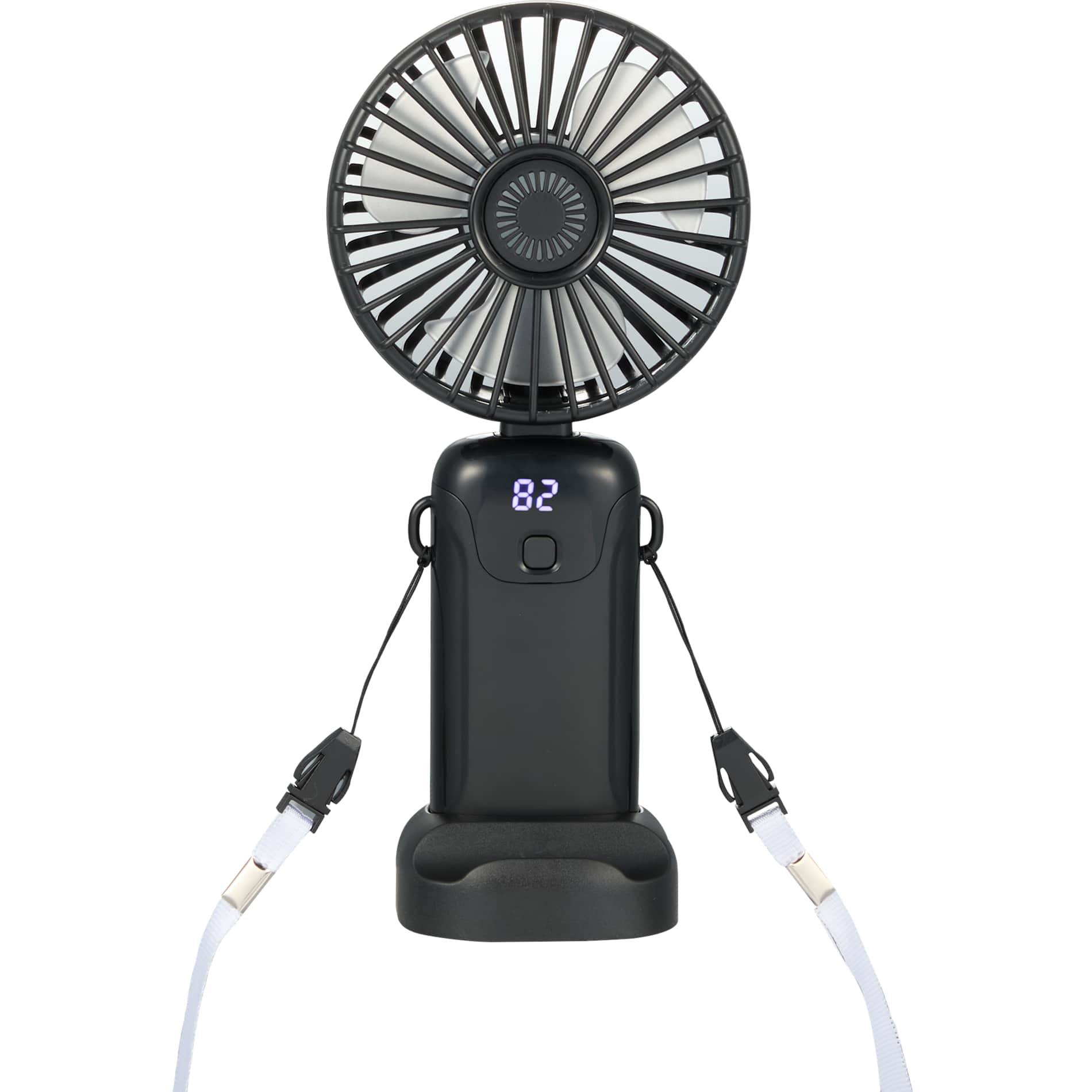 Rechargeable 100% RABS Personal LED Fan 132