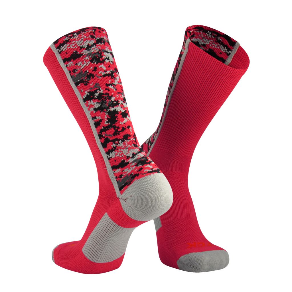 Digital Camo Athletic Performance Crew Socks 2