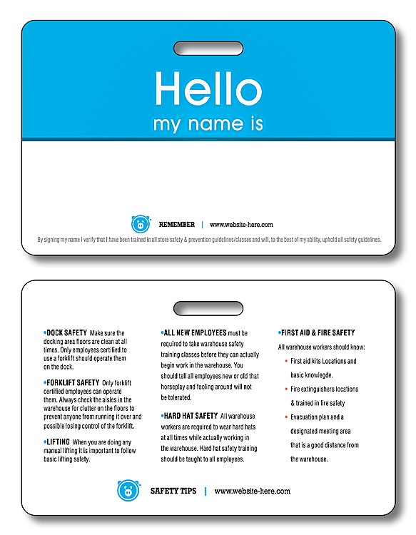 Extra-Thick Laminated I.D./Wallet Card with Punch - 2.125x3.375 - 24 pt. 1