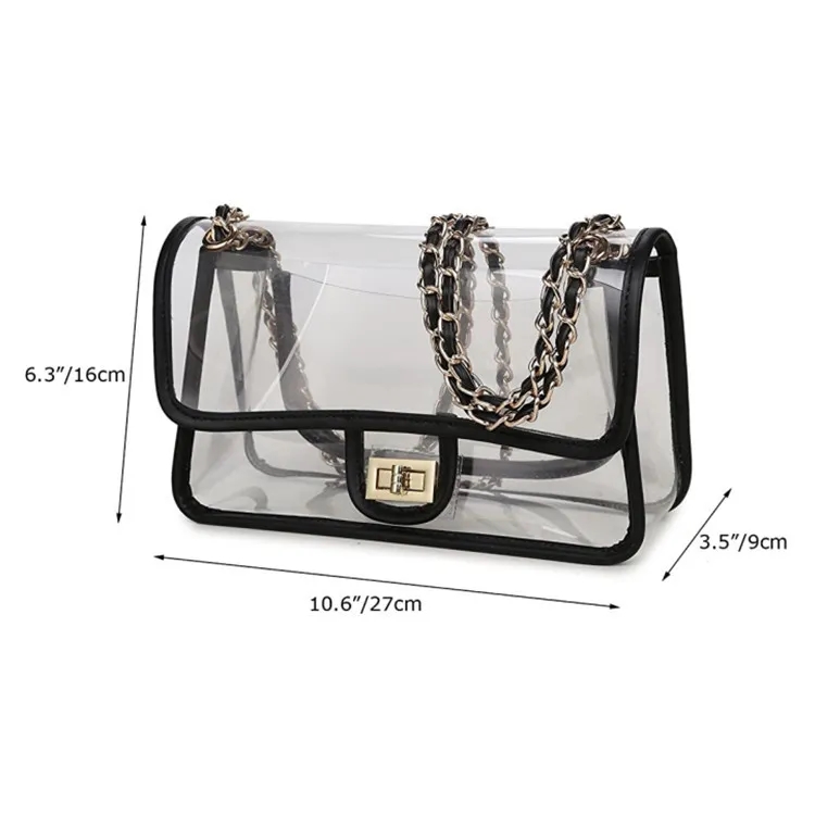 PVC Clear Purse Handbags 3