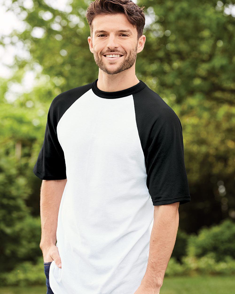 Unisex Raglan Baseball Jersey - 423 43