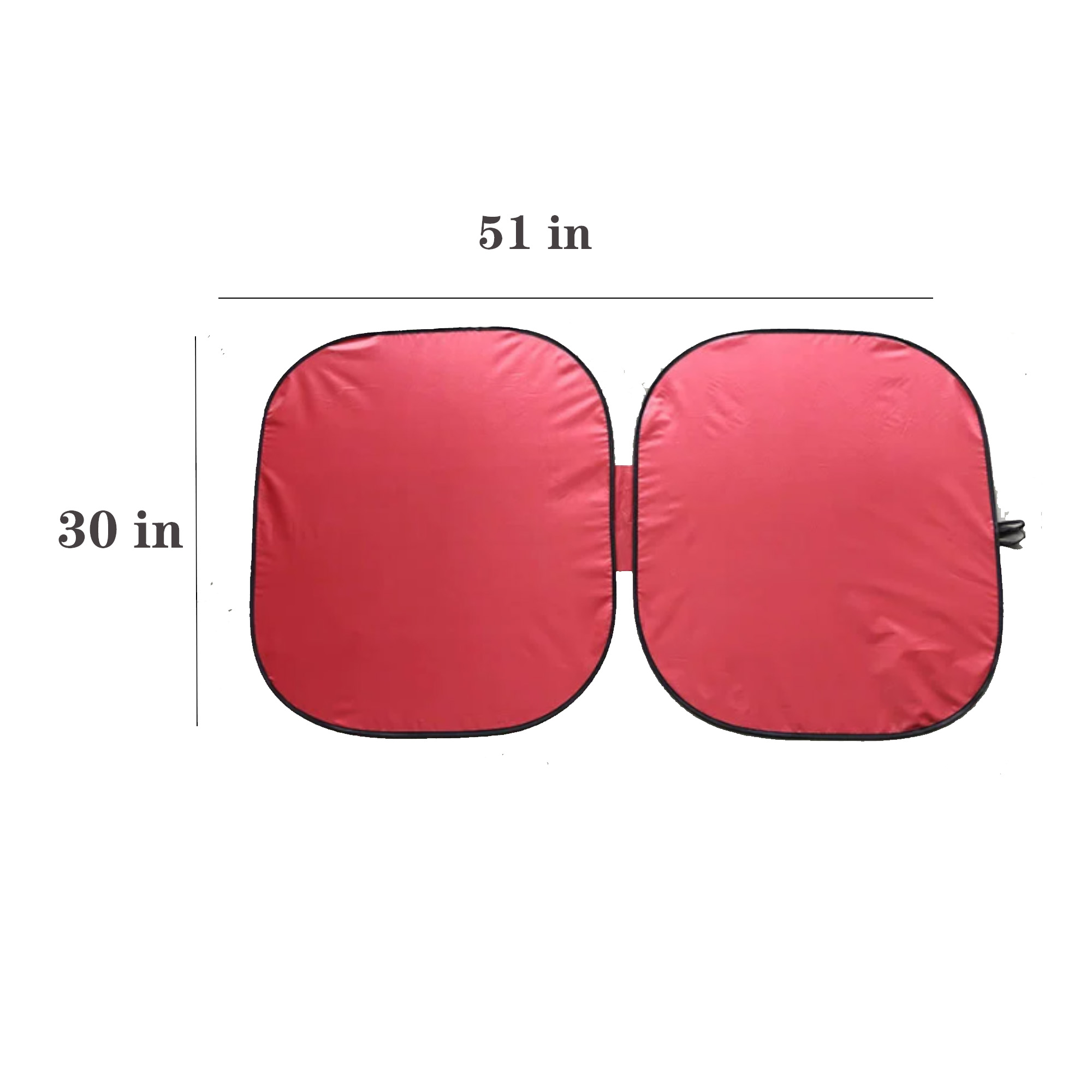 Car Sunshade With 2 circles 2