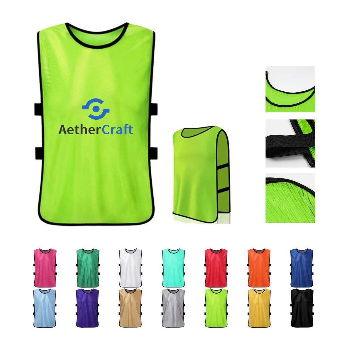 Lightweight Sports Vest for Teams and Fitness 9