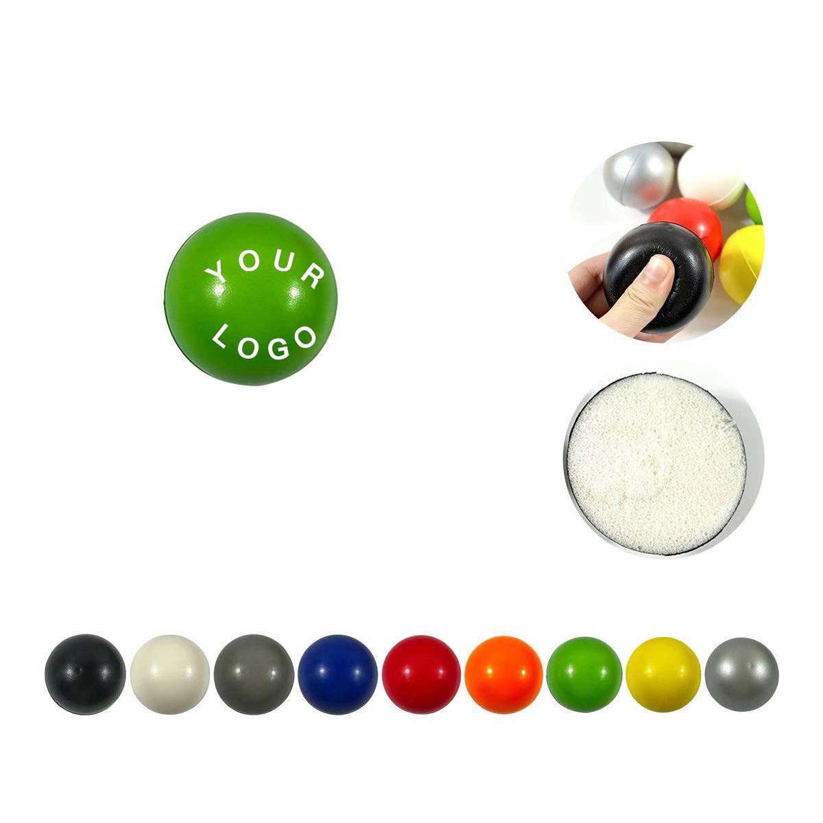 PU Foam Stress Ball for Relaxation and Focus 6