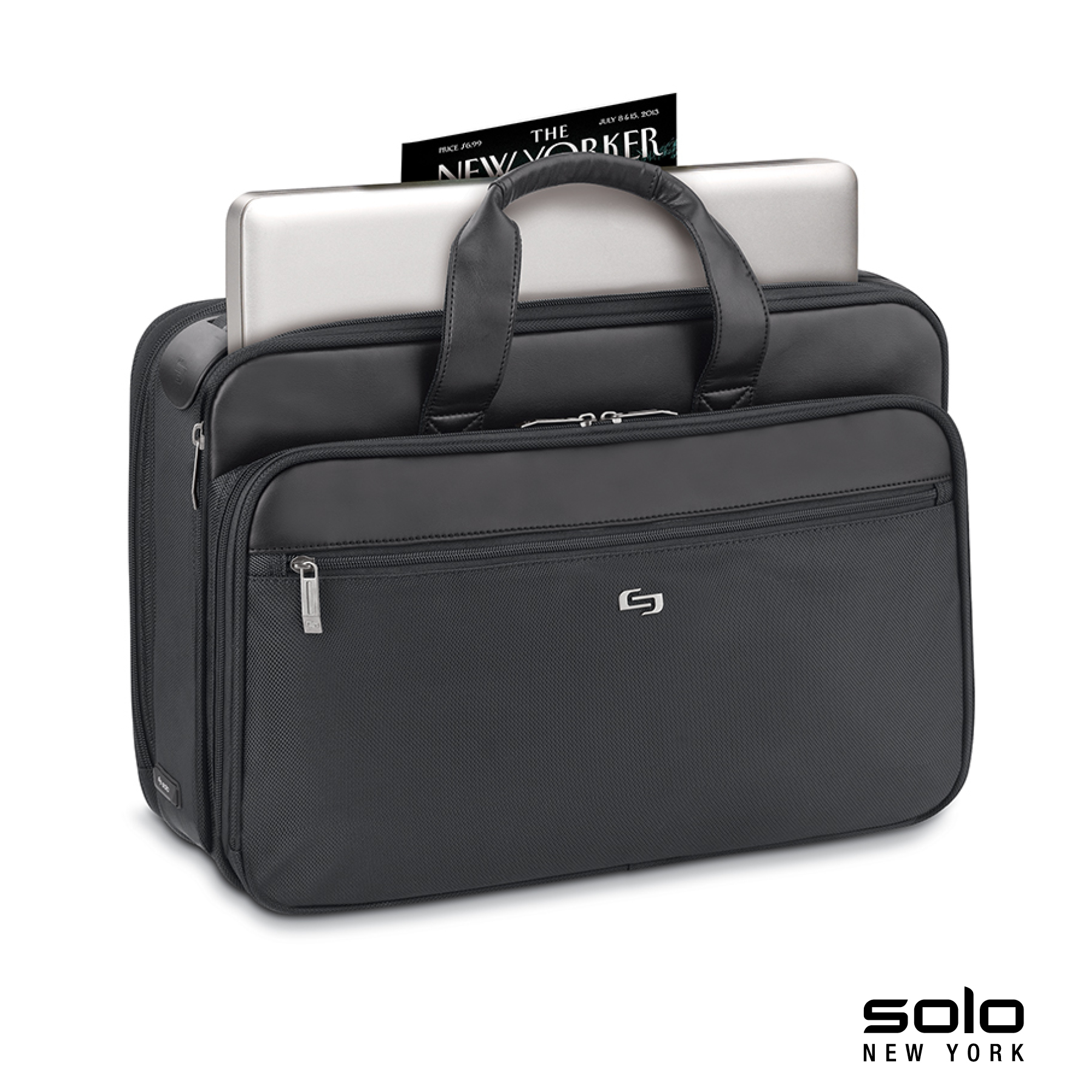 Solo New York Paramount Retractable Strap Briefcase 15