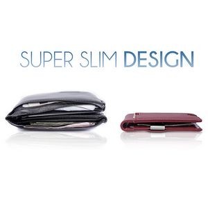Mens Wallets Slim Front Pocket Rfid Blocking Card Holder 3