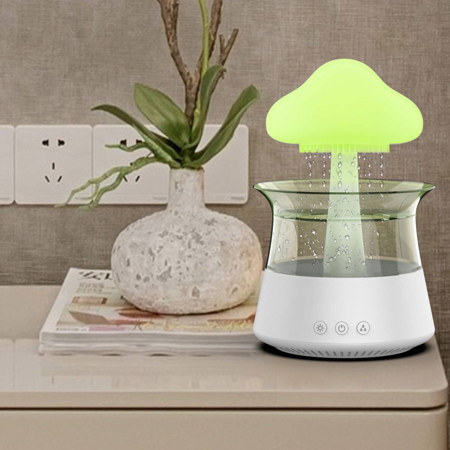 Plastic Humidifier Home Use Silent Air Hydration 4