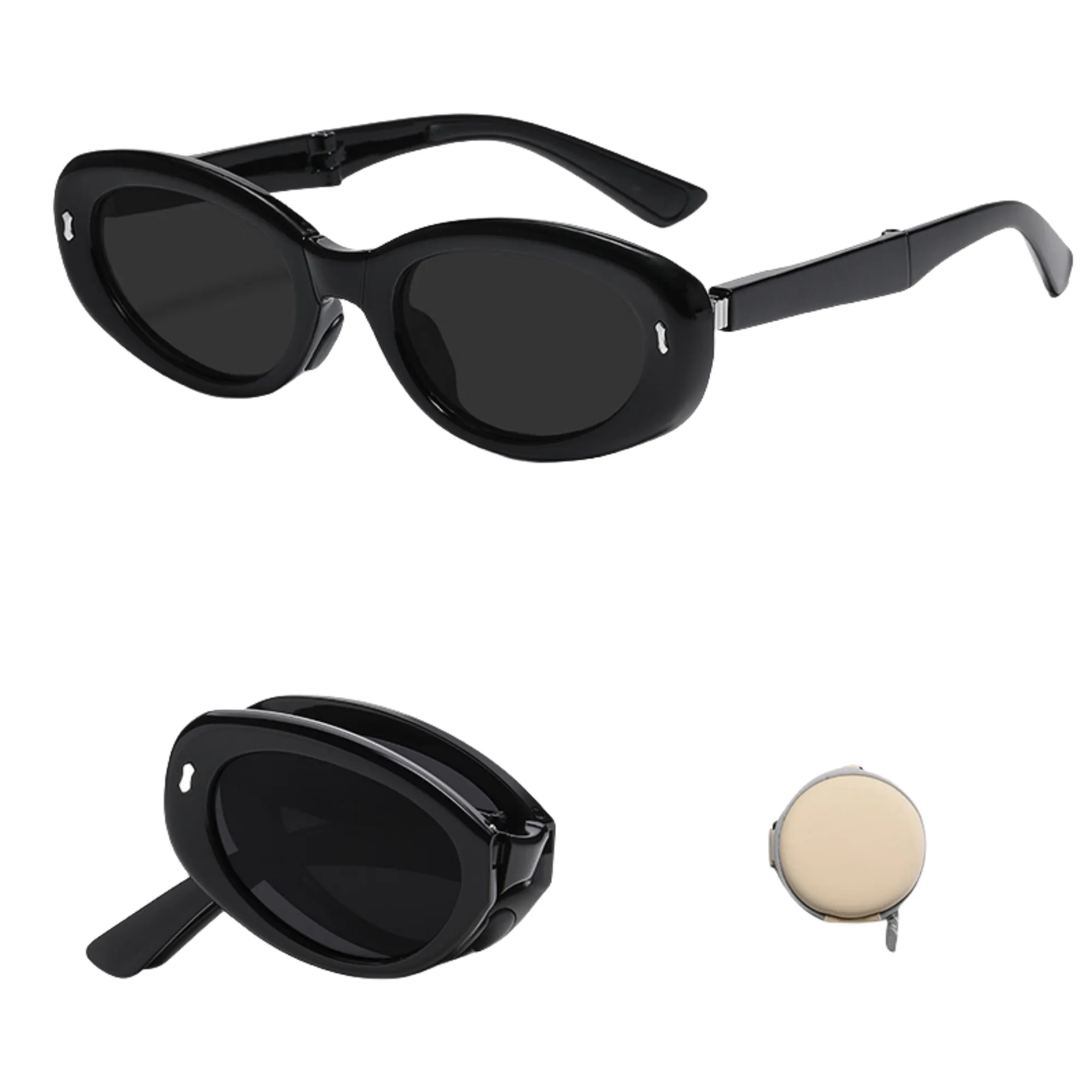 UV Protection Cat-Eye Foldable Shades Fashion Sunglasses 6