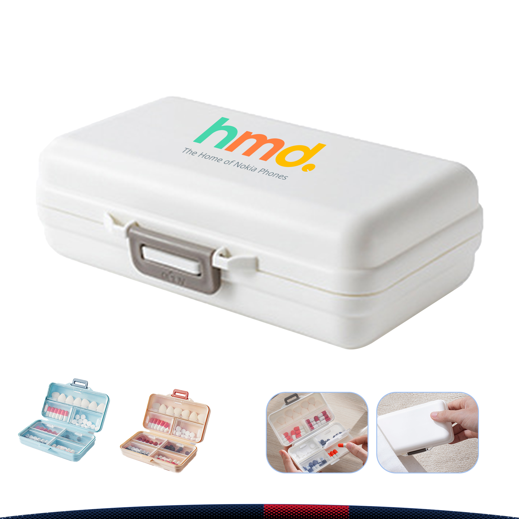 Rectangular Pill Case 2