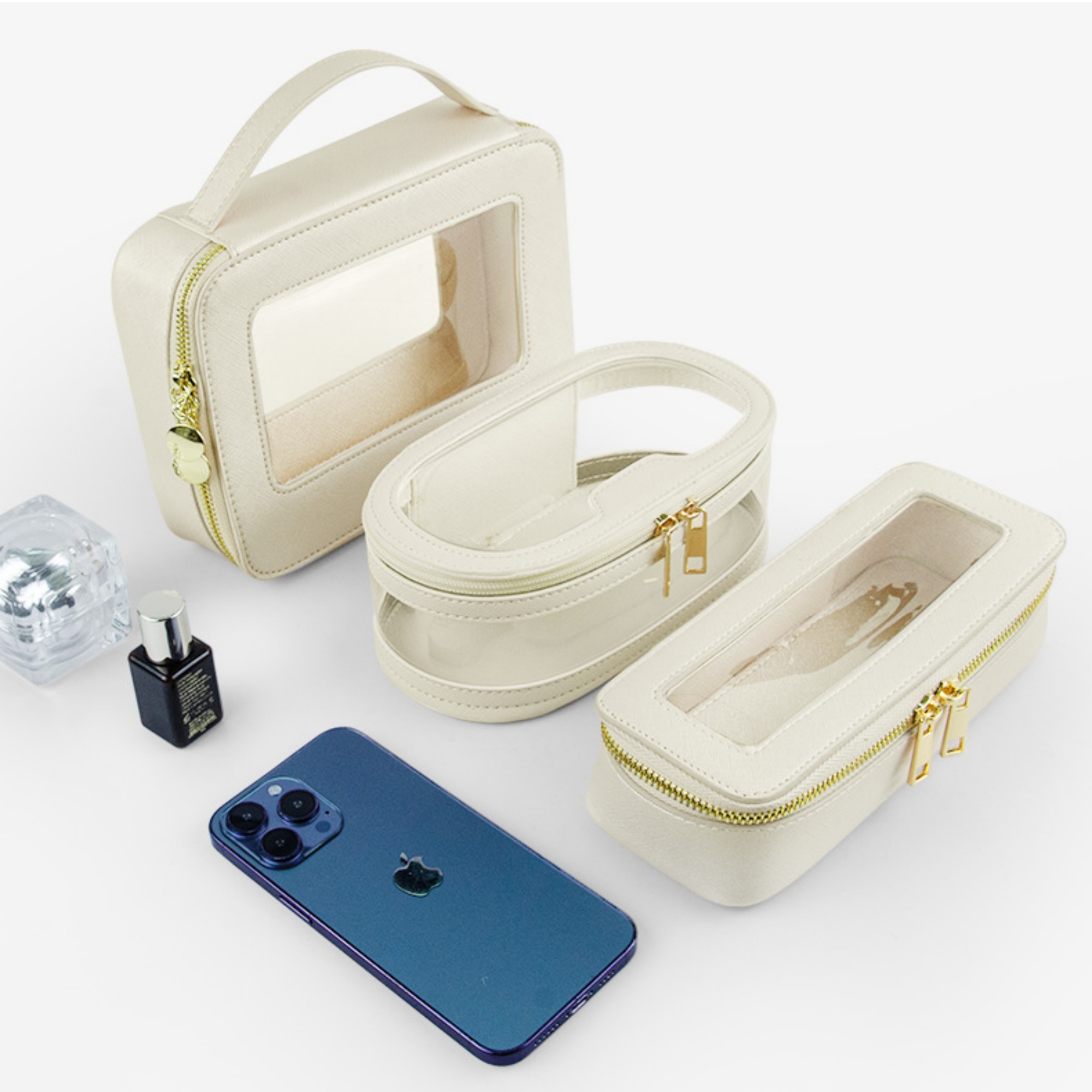 Transparent Toiletry Bag With Zipper 5