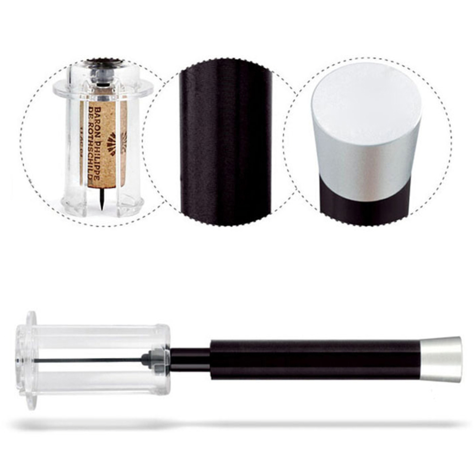 Air-Pressue Wine Bottle Opener 4