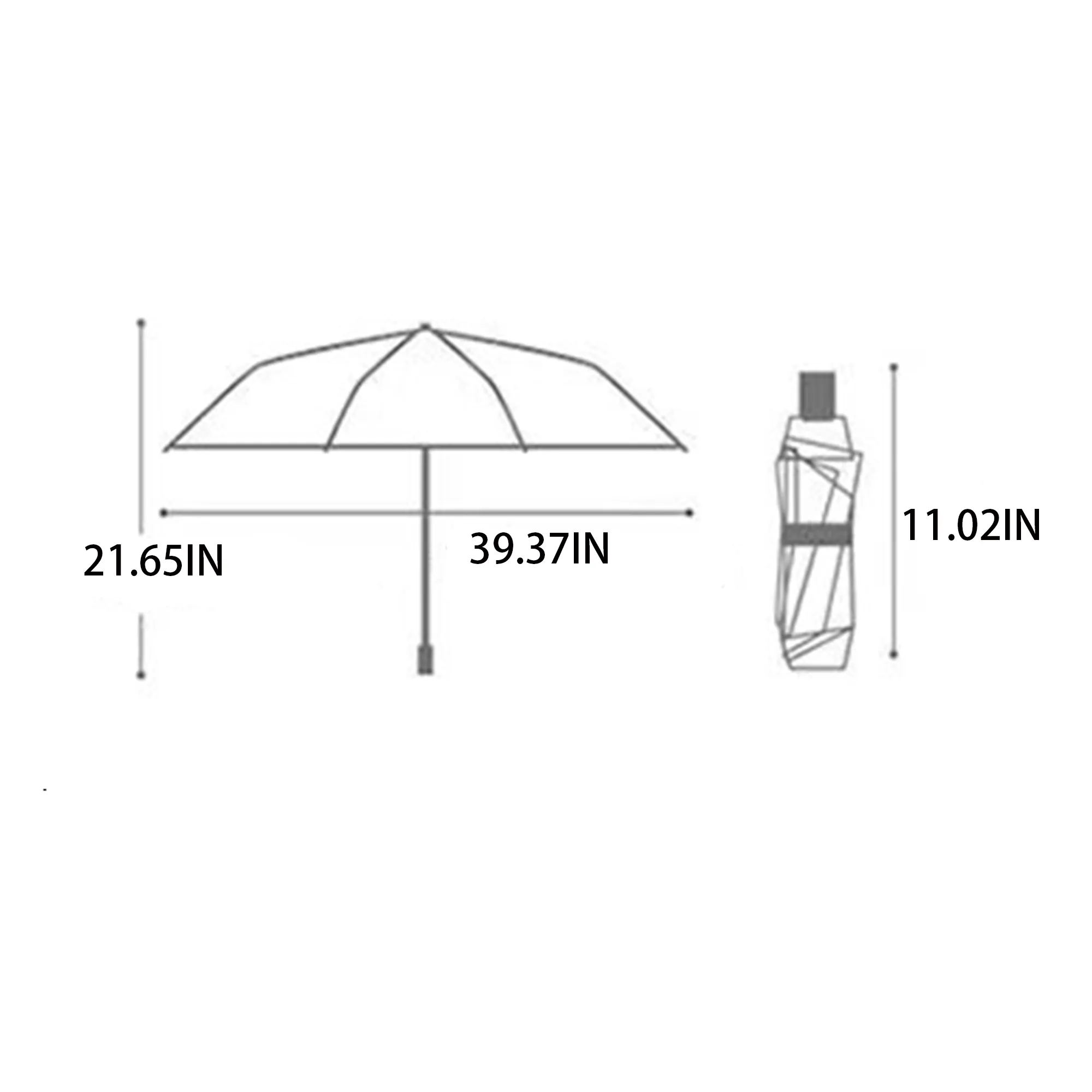 Sunny And Rainy Umbrella With Customizable Logo 3