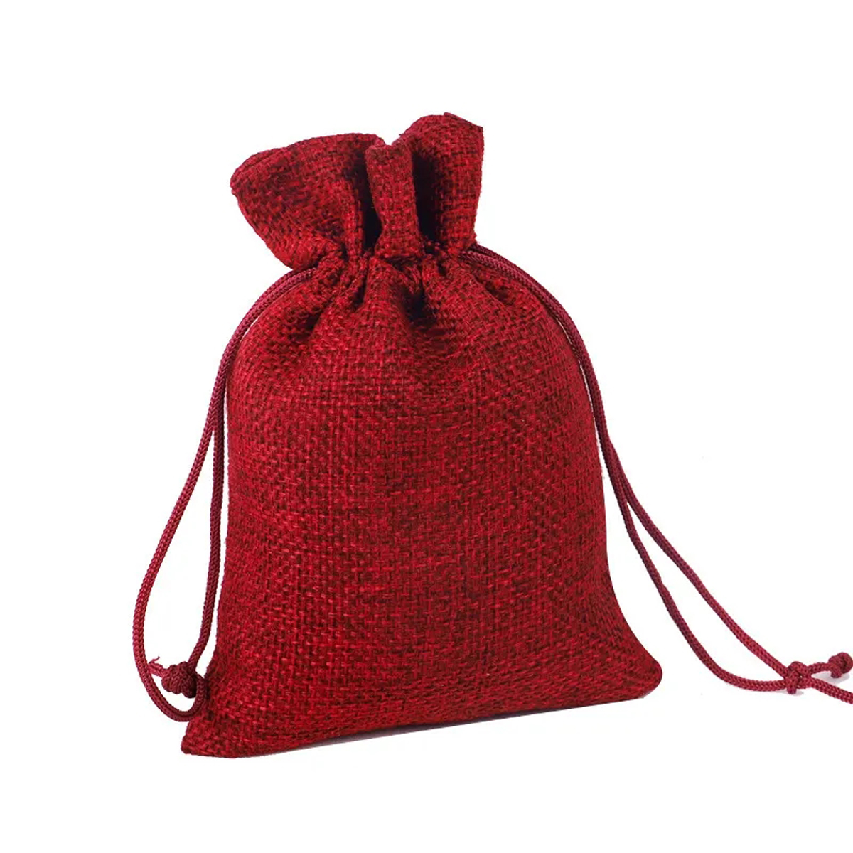 Reusable Jute Drawstring Bag for Party Gifts 22