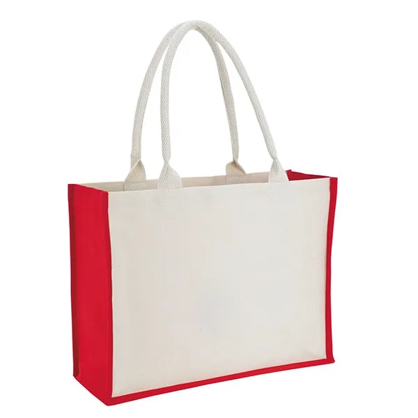 Cotton Landscape Tote, custom tote bag with logo imprint 3