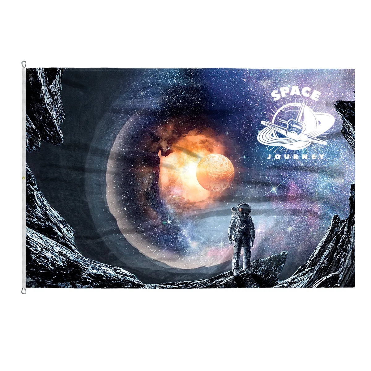 Custom Digitally Printed Flags 10' x 15' W-Poly 4