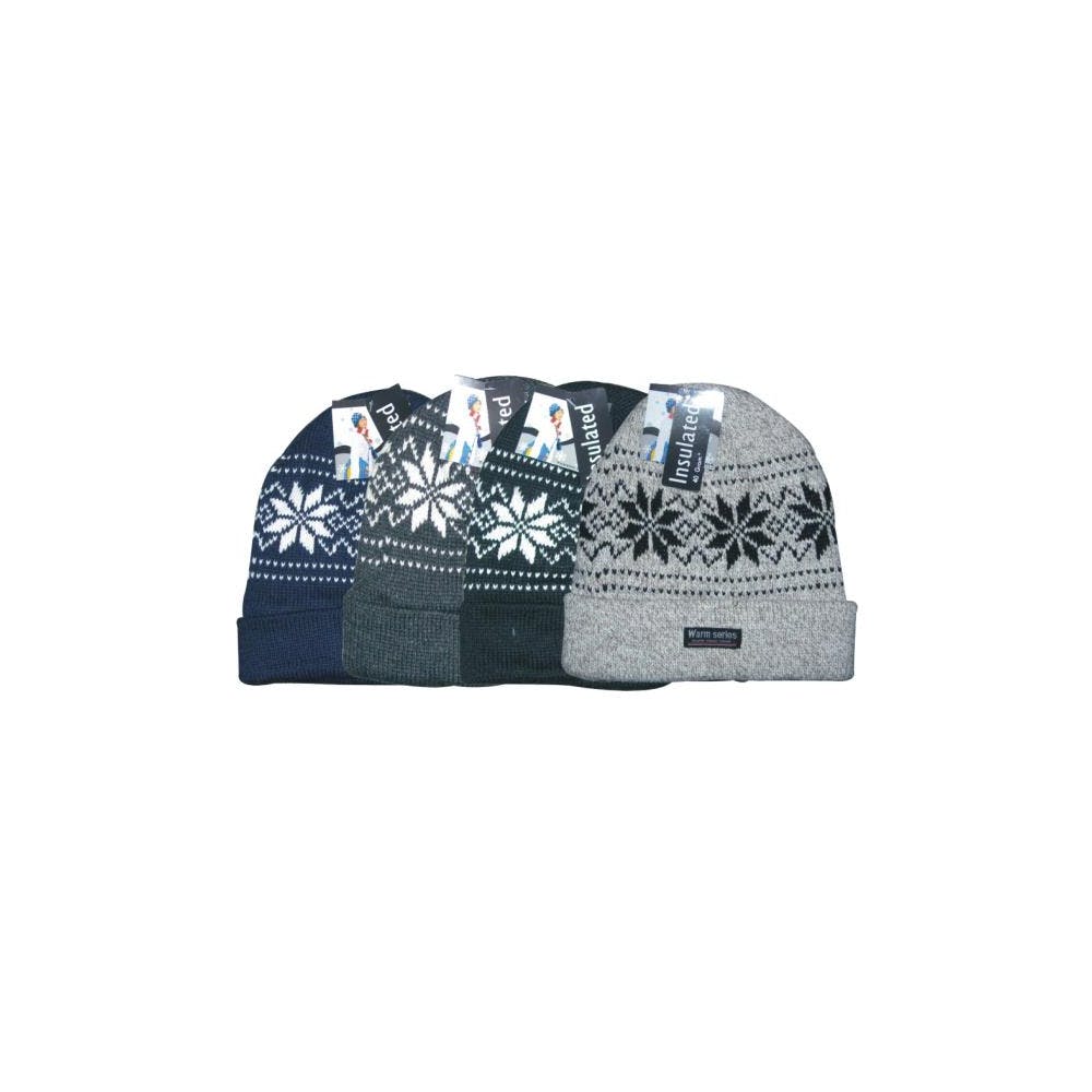 Cuffed Ski Hats Assorted One Size 2