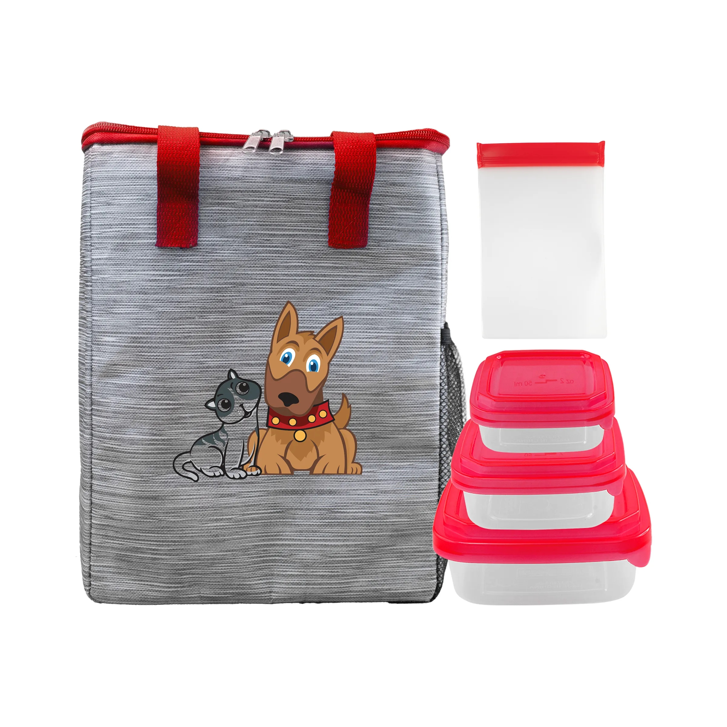 Portion Control & Snack Tote Set 8