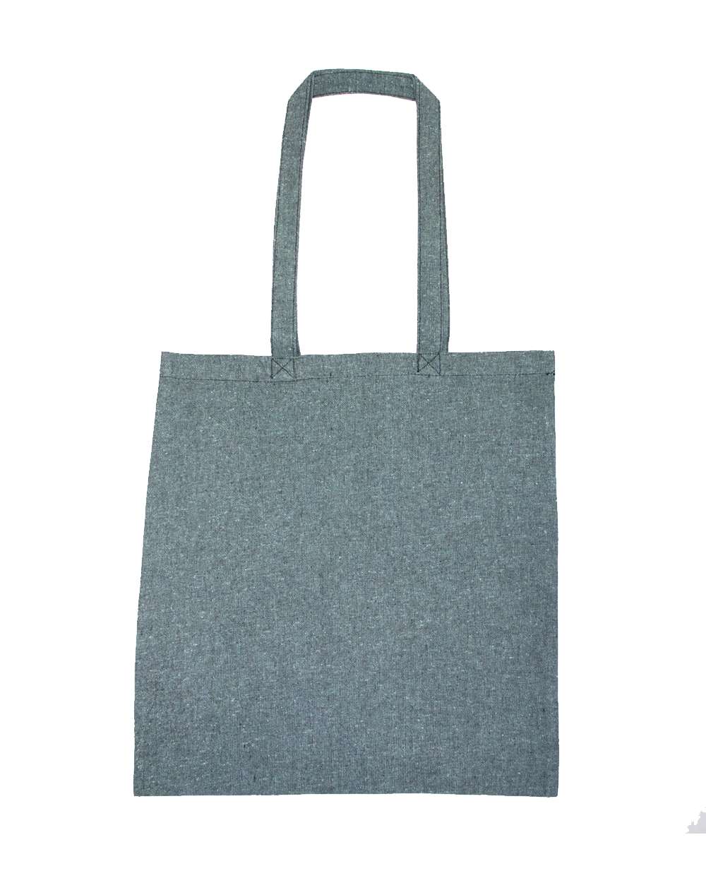 Lightweight Recycled Canvas Tote Bag with Extended Handle - 8505R, custom tote bag with logo imprint 6