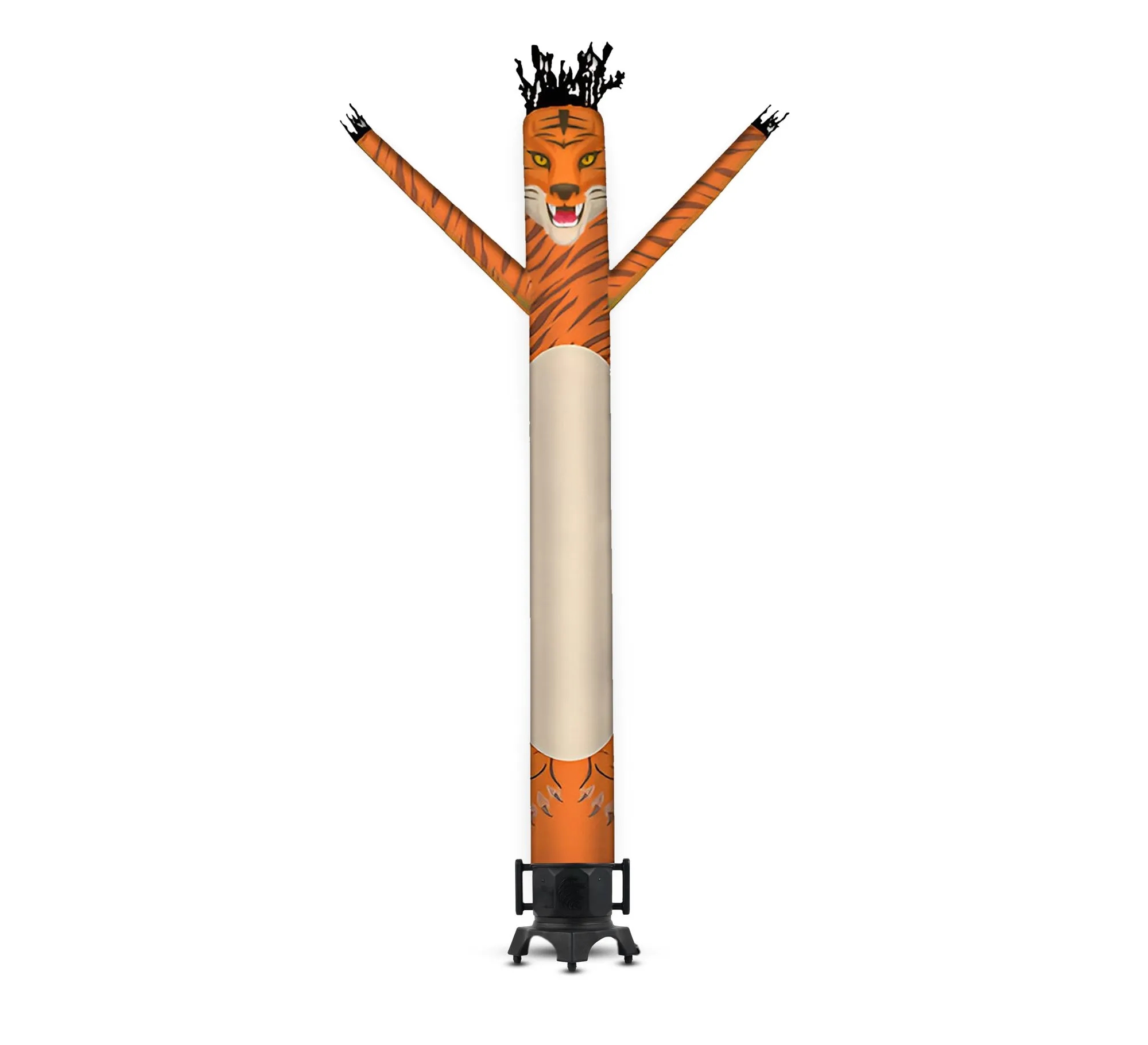 Tiger Inflatable Tube Man Mascot with Blower 4