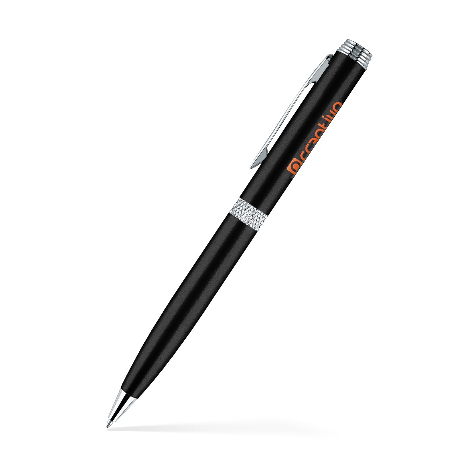 Aluminum Diamond Rollerball Twist Metal Pen 8