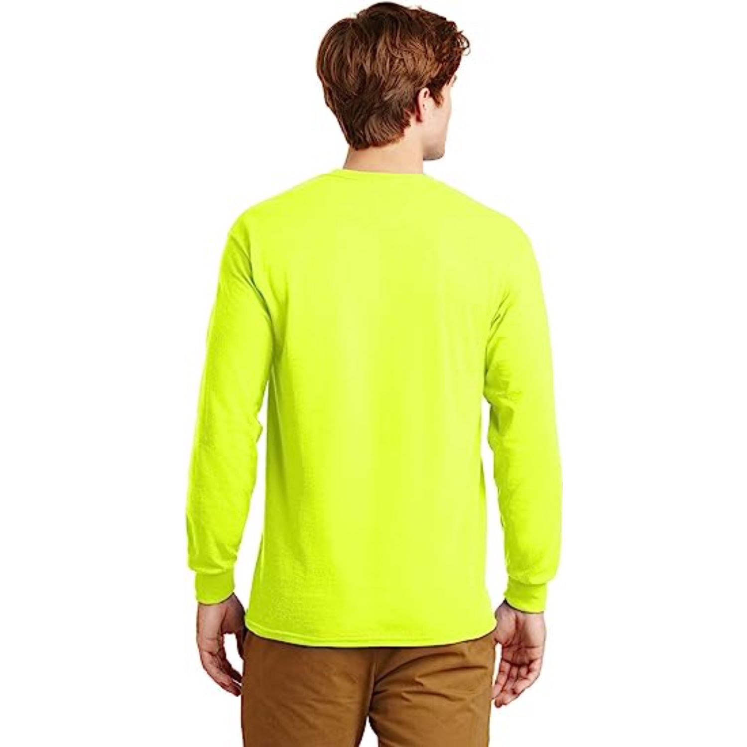 Hi Viz Safety Workwear Long Sleeve T-Shirt 3