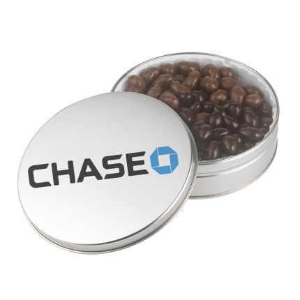 Glad Tidings Tins - Dark Choc Almonds & Milk Choc Cashews 3