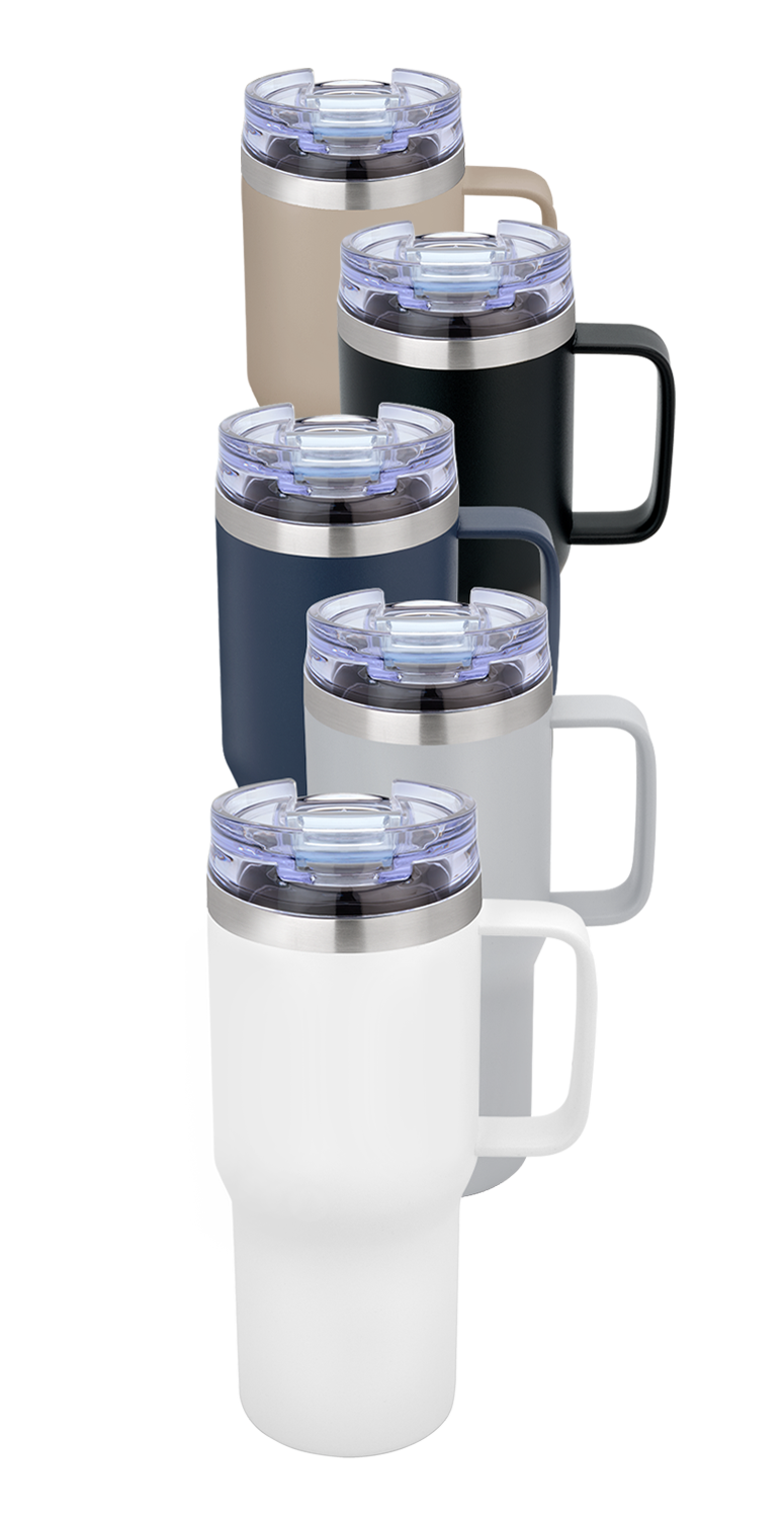 20 oz Urban Peak® Harbor Trail Vacuum Camp Mug 11