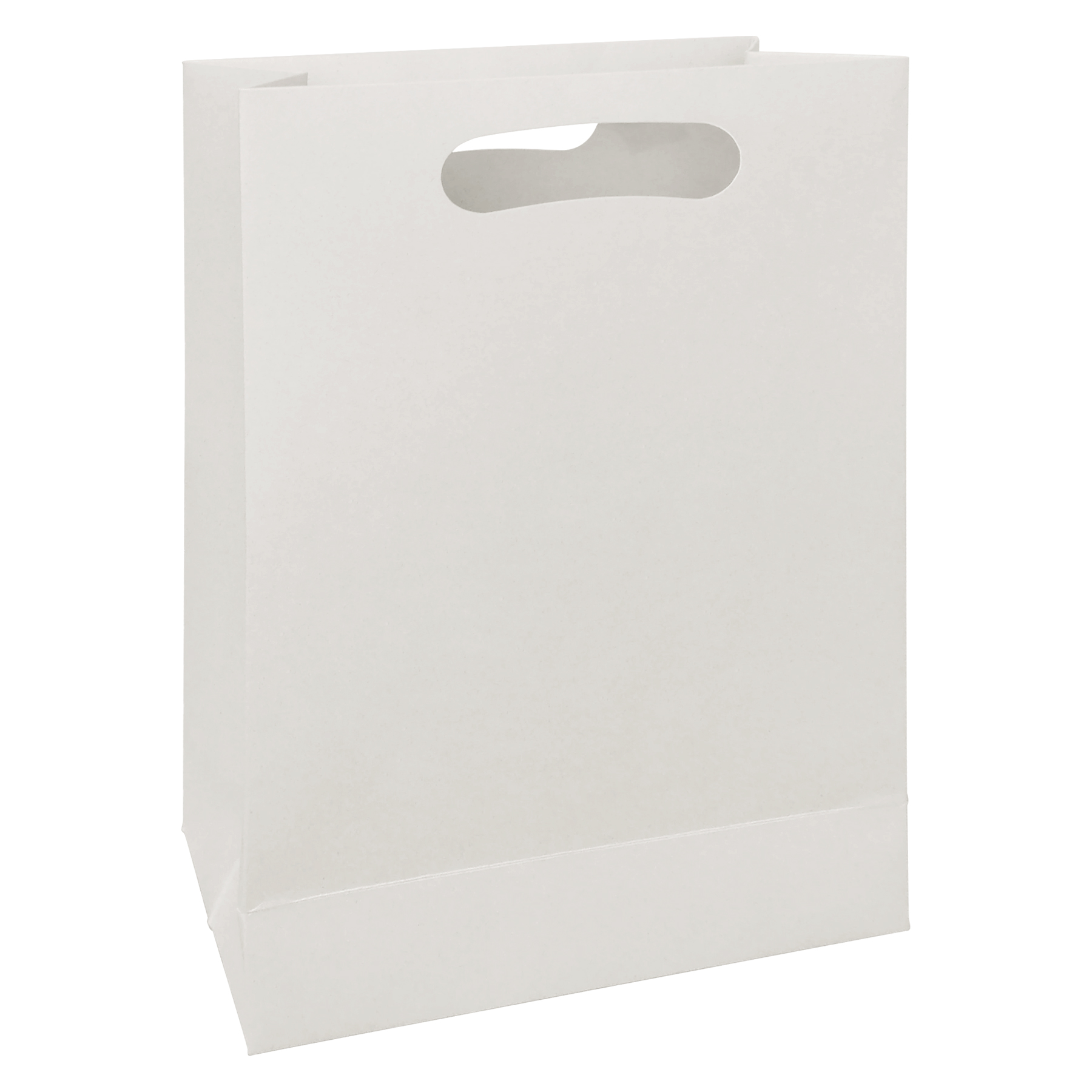 250gsm Vertical White Cardboard Tote Bag 3