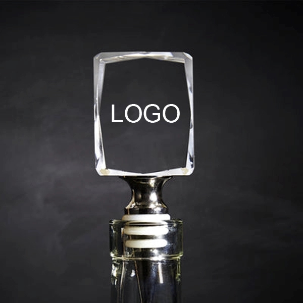 3D Crystal Wine Stopper 3