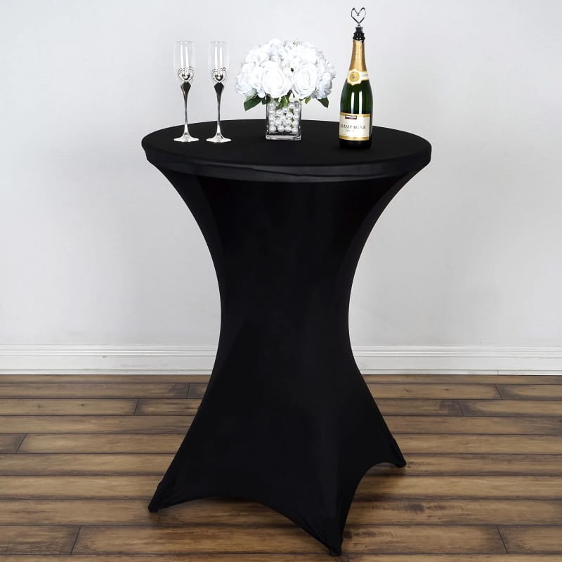 3FT Stretch Spandex Round Cocktail Table Cover 17