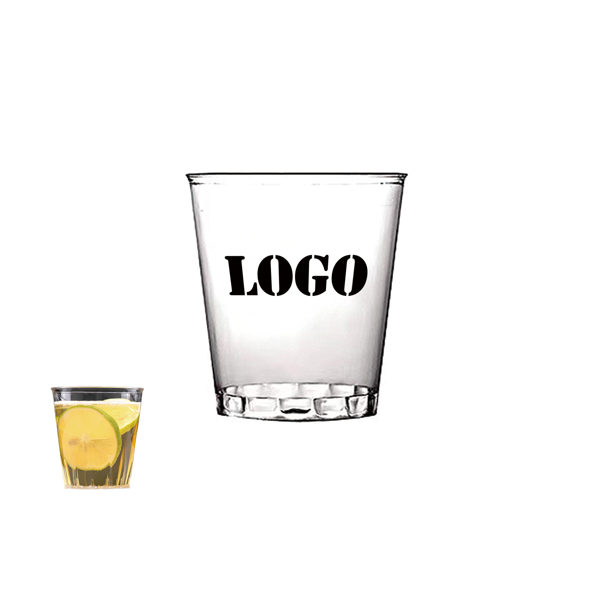 1 OZ Disposable Clear Tasting Cup 4