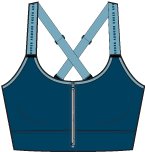 Women's UA Infinity High Zip Sports Bra 3