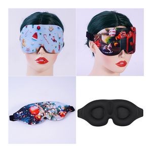 3D Christmas Print Sleep Mask 1