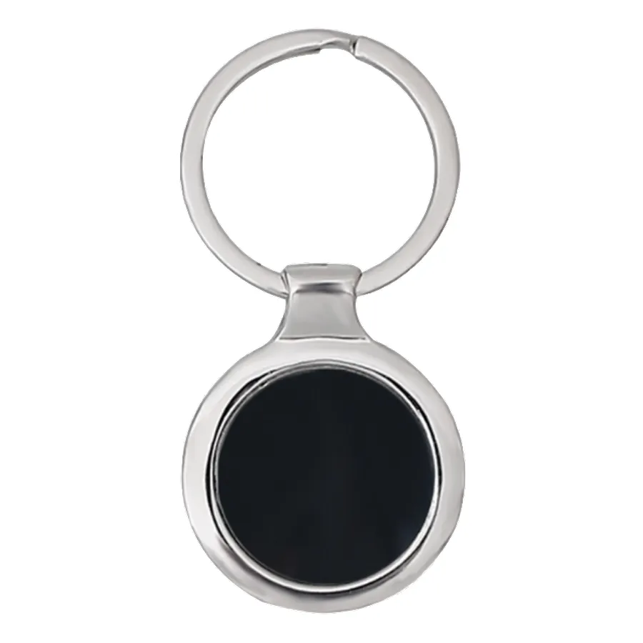 Fashionable Round Metal Keychain 5