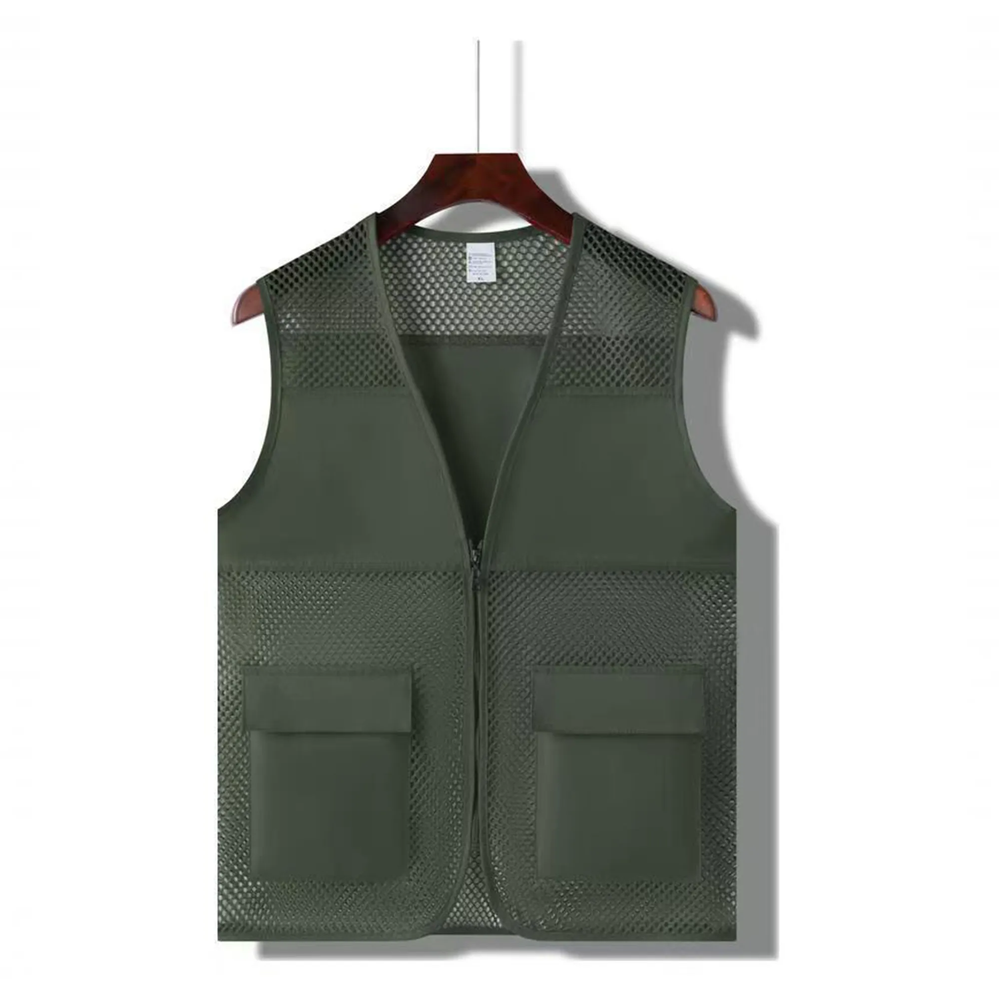 MOQ20 Mesh Vest Summer Volunteer Workwear 10