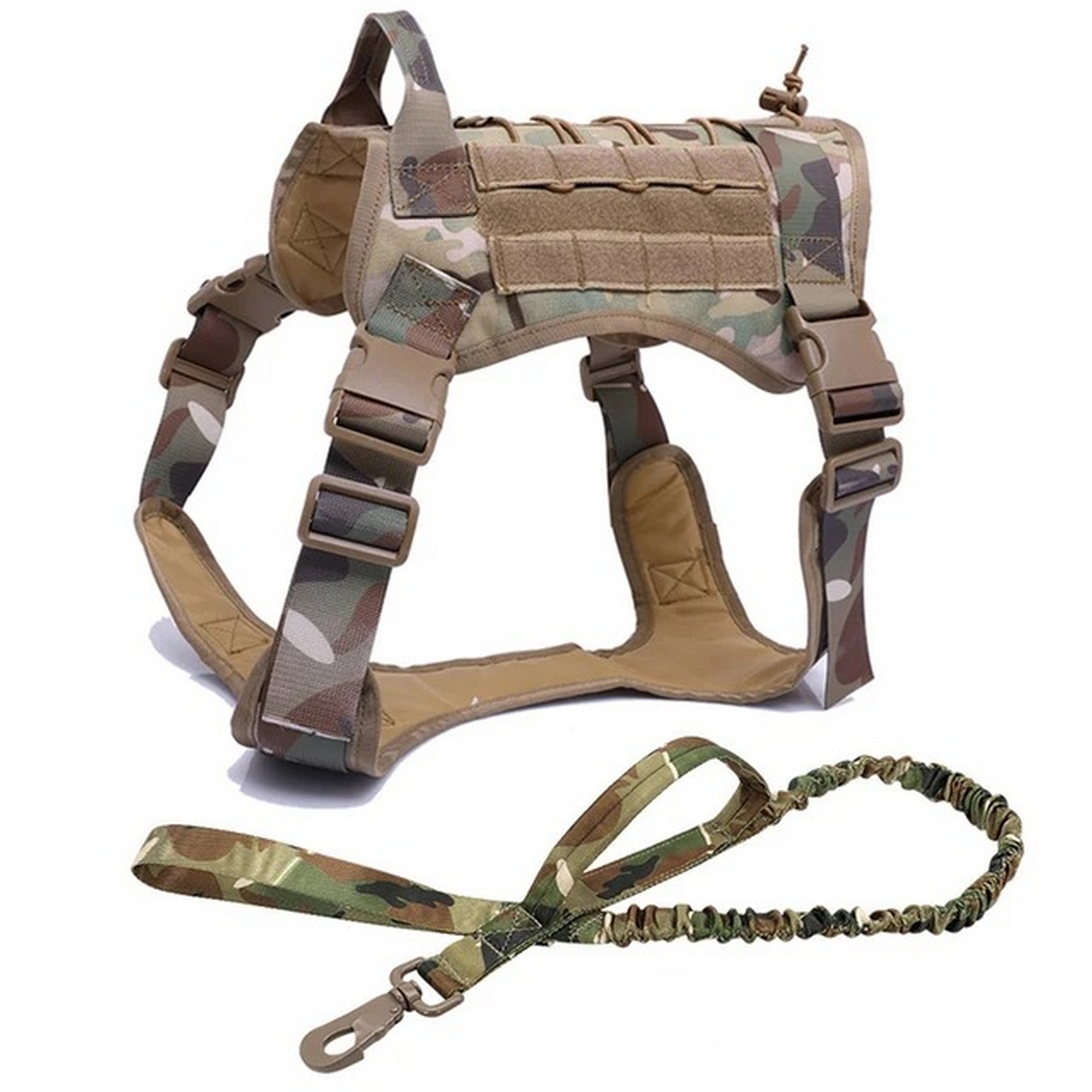 Dog Outdoor Tactical Training Harness 8