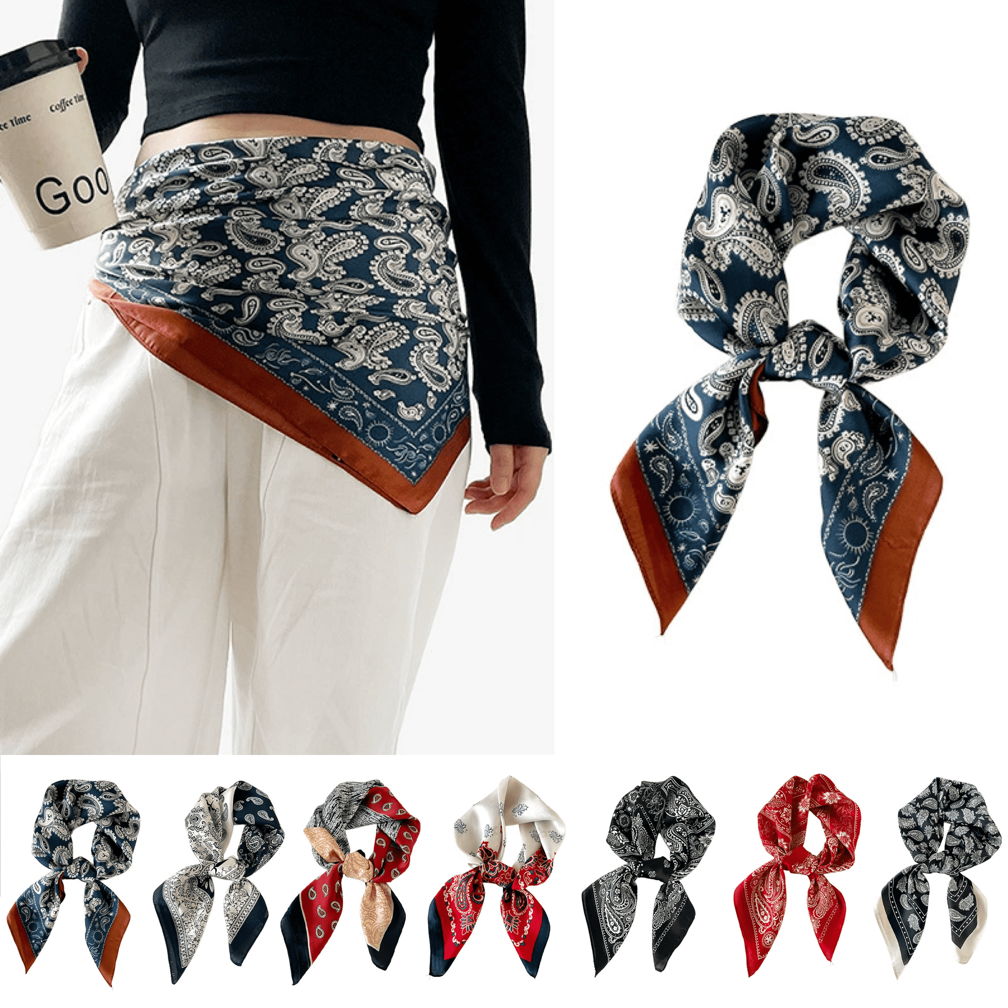 Customizable Polyester Head Wrap 7