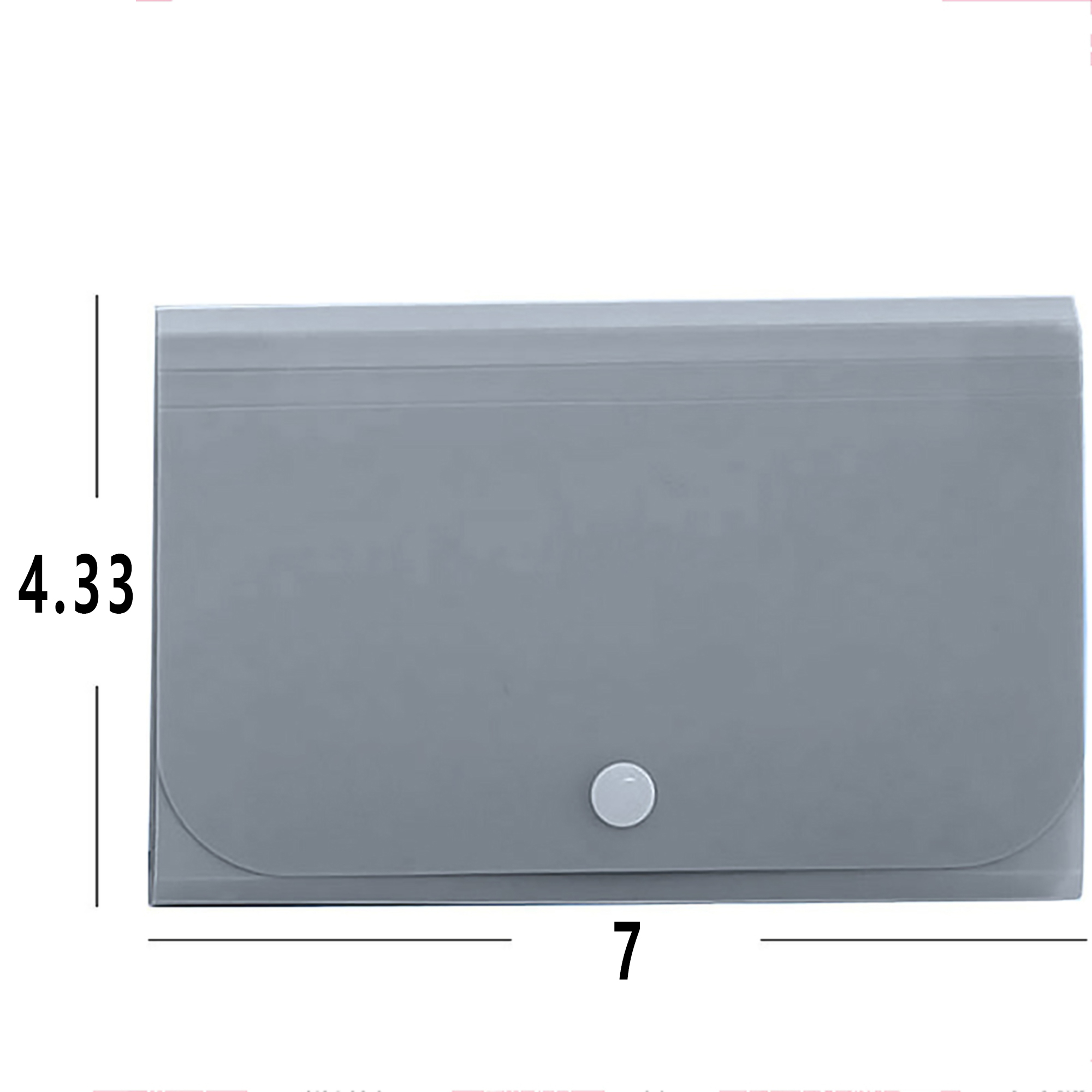 12-Pocket Receipt Organizer w/Labels 2