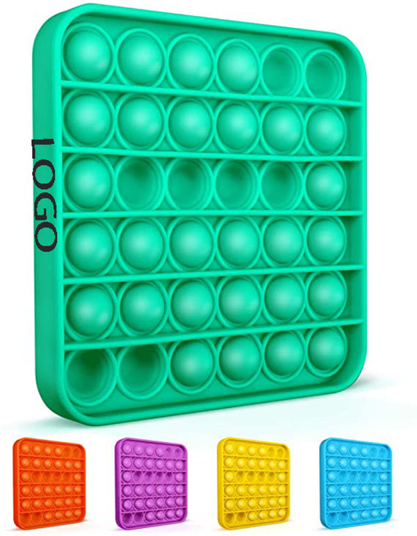 Silicone Stress Relief Push Pop Bubble Fidget Sensory Toy 2