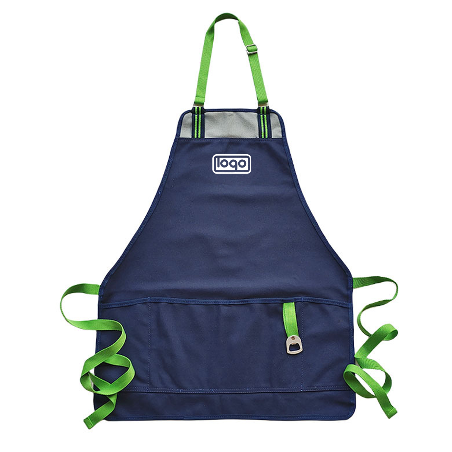 Adjustable Strap Grill Apron w/ Bottle Opener 10