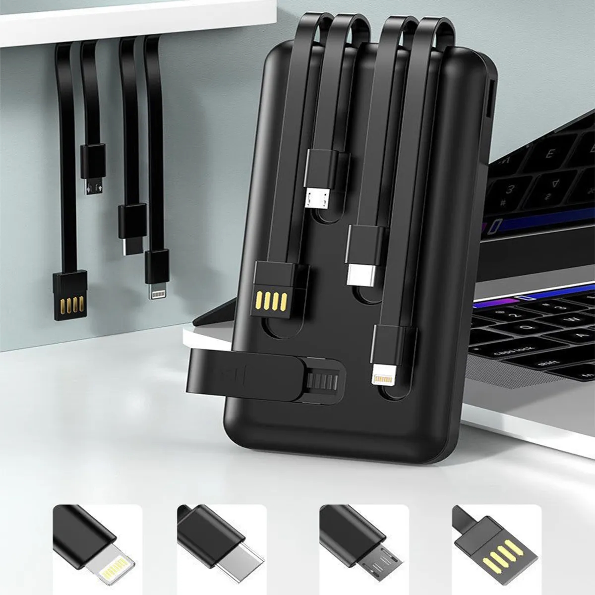 10000mAh Portable Fast Charging Power Bank Chargers 4