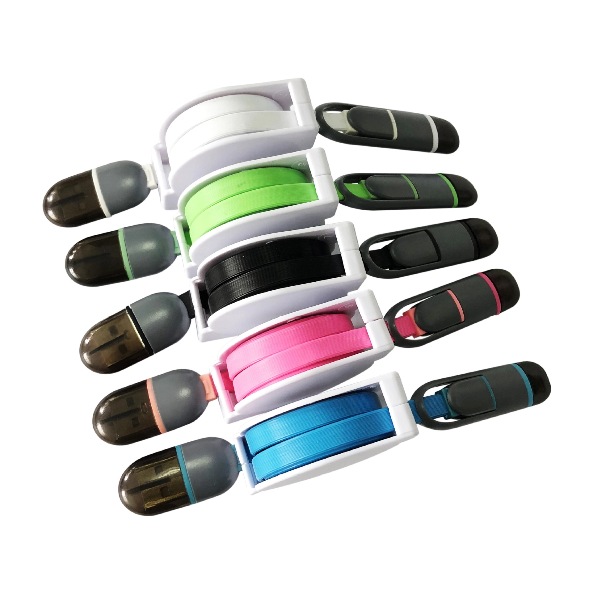 2 In1 USB Retractable Charging Cable 10
