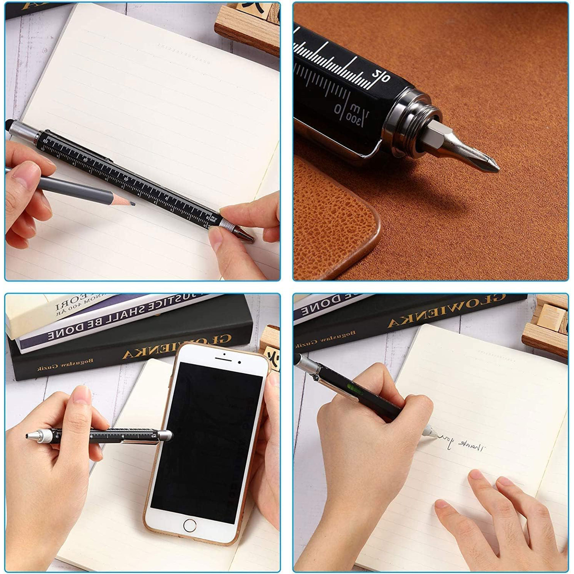 6 in 1 Tool with Ballpoint Pen 6