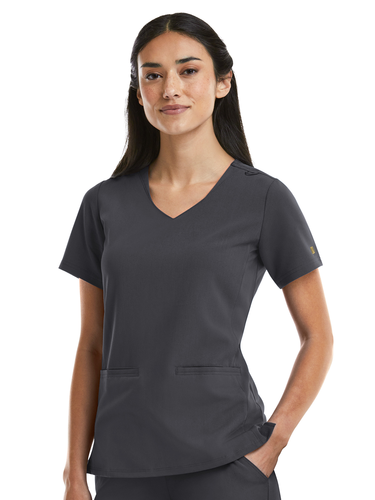 Maevn - Matrix Pro - Women's Two-Pocket Curved V-Neck Top 7