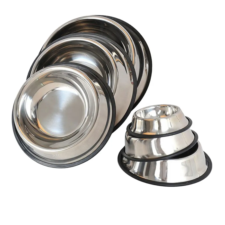 Stainless Steel Dog Cat Bowls 5