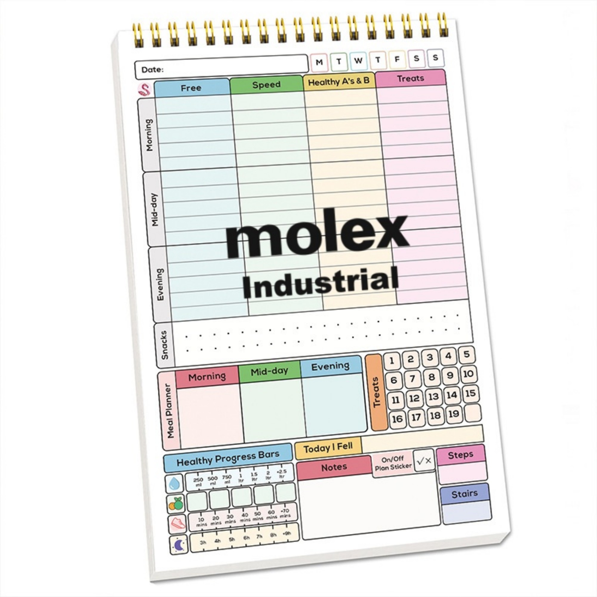 A5 50 Sheets Habit Tracker Notebooks 1